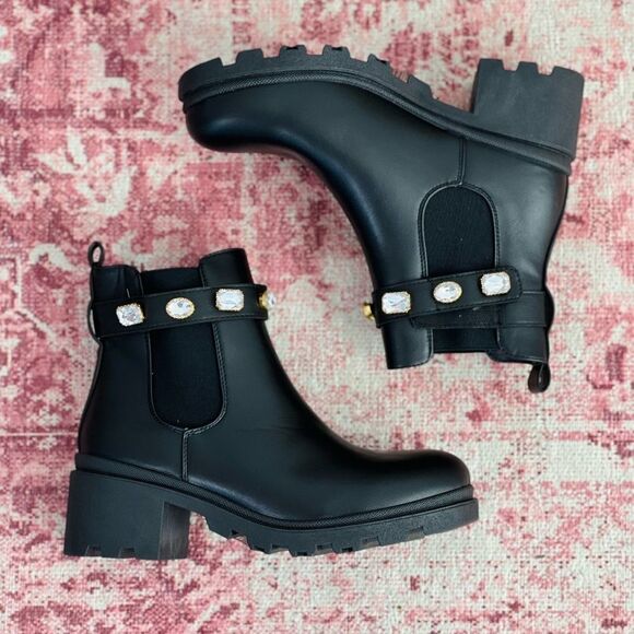 Rhinestone Booties  - Picture 1 of 7